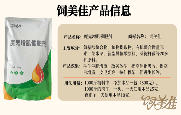 肉牛催肥素型添加劑有什么作用？